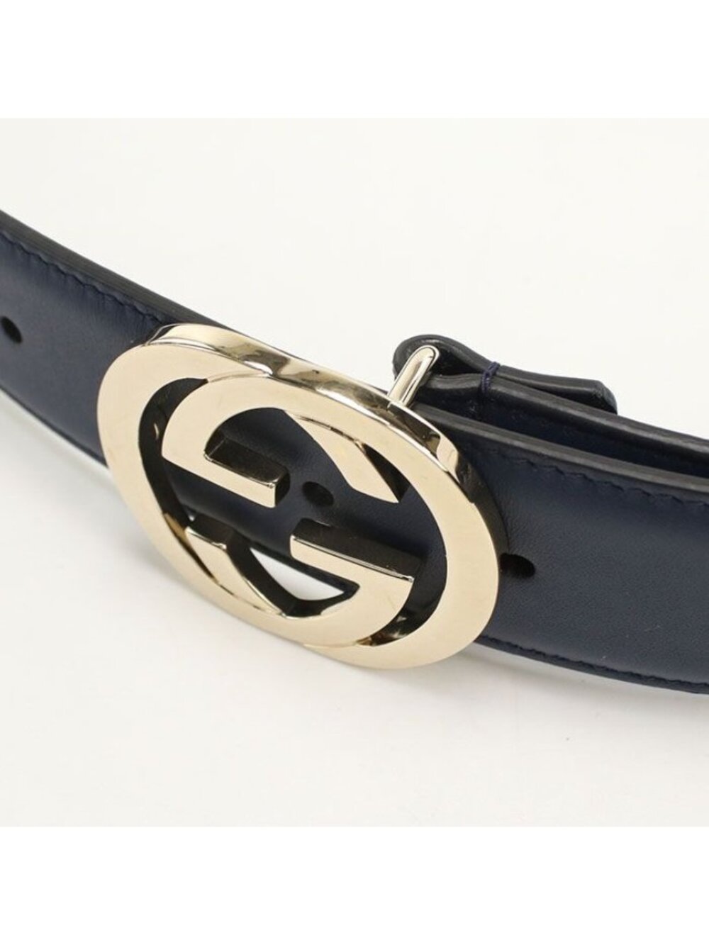Gucci Leather Belt Interlocking - Picture 6 of 6